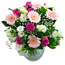 Baby Girl Flowers with PiggyBankKids