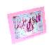 The handwritten new baby girl greetings card The handwritten new baby girl greetings card