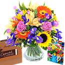 Burst of Spring Bouquet Gift Set