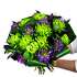 the Cool Shades bouquet is stunning and vibrant with green anastasia, dark calla lilies amongst a blue background of green tropical leaves. the Cool Shades bouquet is stunning and vibrant with green anastasia, dark calla lilies amongst a blue background of green tropical leaves.