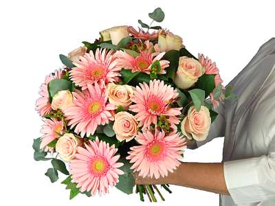 Clareflorist Pink Delight Bouquet