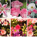 Beautiful mixed pink bouquet