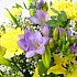 The Freesia and Lily Bouquet - The colour and scent of summer! Fresh pretty fragrant freesia, lilies and carnations make up this beautiful bouquet. The Freesia and Lily Bouquet - The colour and scent of summer! Fresh pretty fragrant freesia, lilies and carnations make up this beautiful bouquet.