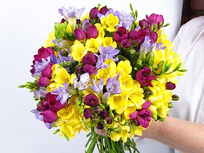 hand tied ouquet. Bouquet Of Flowers. hand tied ouquet.
