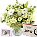 Wedding Congratulations - A fresh collection of simple white flowers. Wedding Congratulations - A fresh collection of simple white flowers.