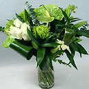 green chrysanths
green shamrock
white roses
roses
chrysanths
anthuriums
green anthuriums
midori anthuriums
lilies
white lilies
tanacetum
white tanacetum