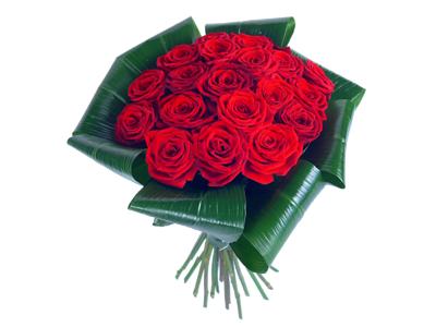 Love - 20 red roses flower delivery in the UK by Clare Florist.