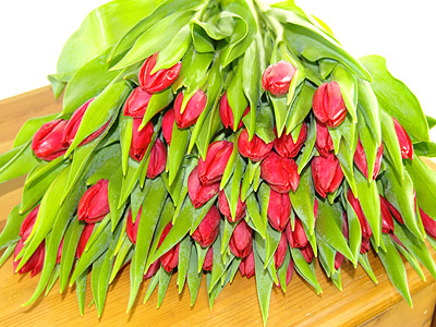 Clareflorist 20 Red Tulips