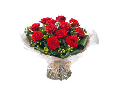 Twelve Red Roses half price special offer on subscriptions.