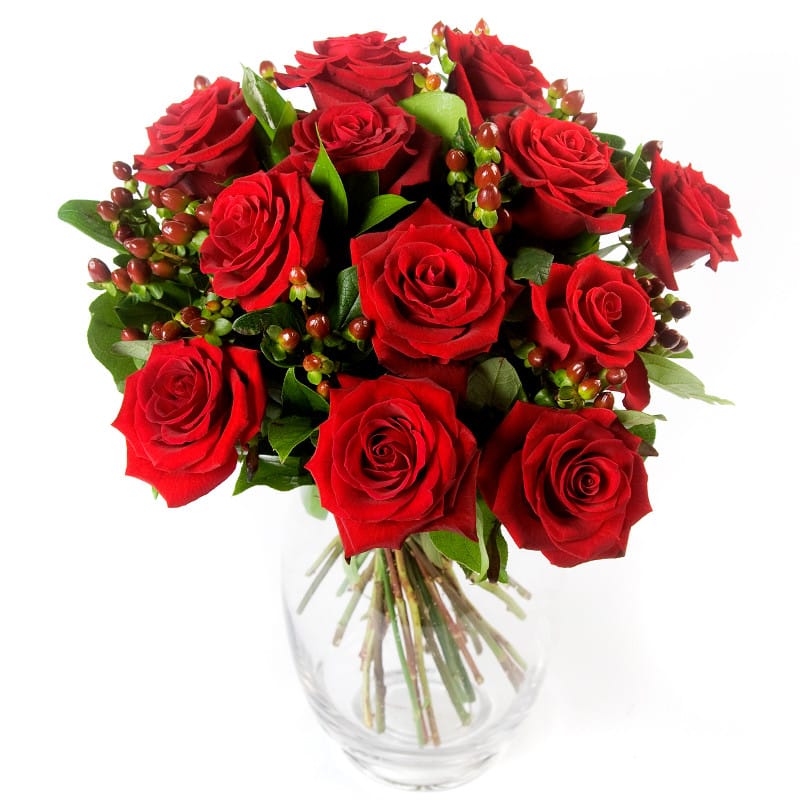 Picture of Twelve Red Roses