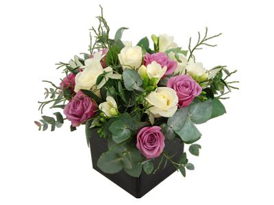 vintage roses and freesia