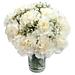 Stunningly simple - A close up of The White Carnations