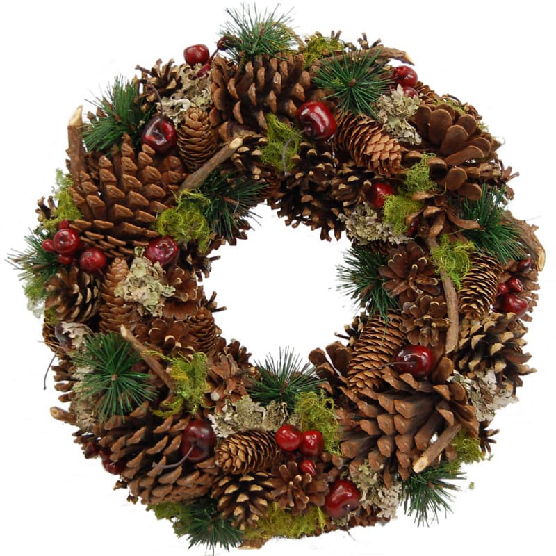 yuletide wreath by clare florist for christmas