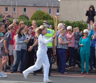 Photos: Olympic Torch Relay comes past ClareFlorist!