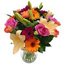 The exquisitely radiant Carnival Bouquet will make for a joy-inducing gift on any special occasion.