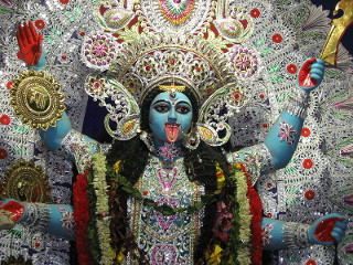 Image of the Hindu goddess Kali