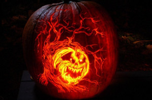 Pumpkin with pumpkin