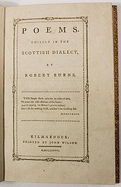 Burns poem cover