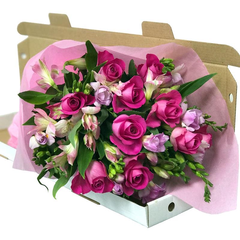 Pink Symphony Letterbox Flowers Fresh Flowers Delivered through your Door