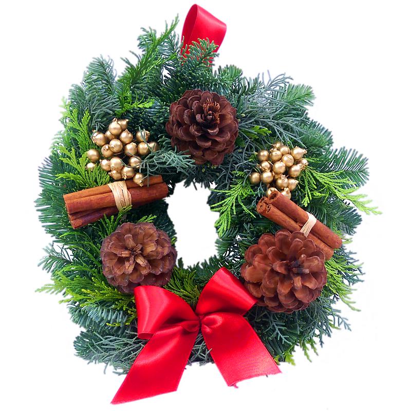 Festive Fresh Pine Wreath a Christmas wreath for your home