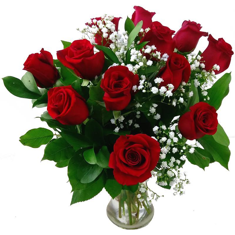 12 Luxury Red Roses image