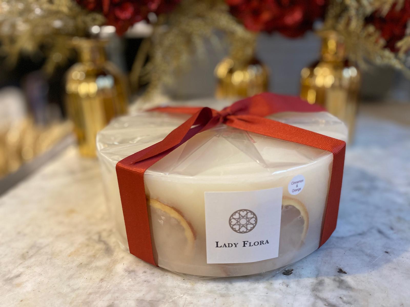 Cinnamon and Orange Multiwick Candle 