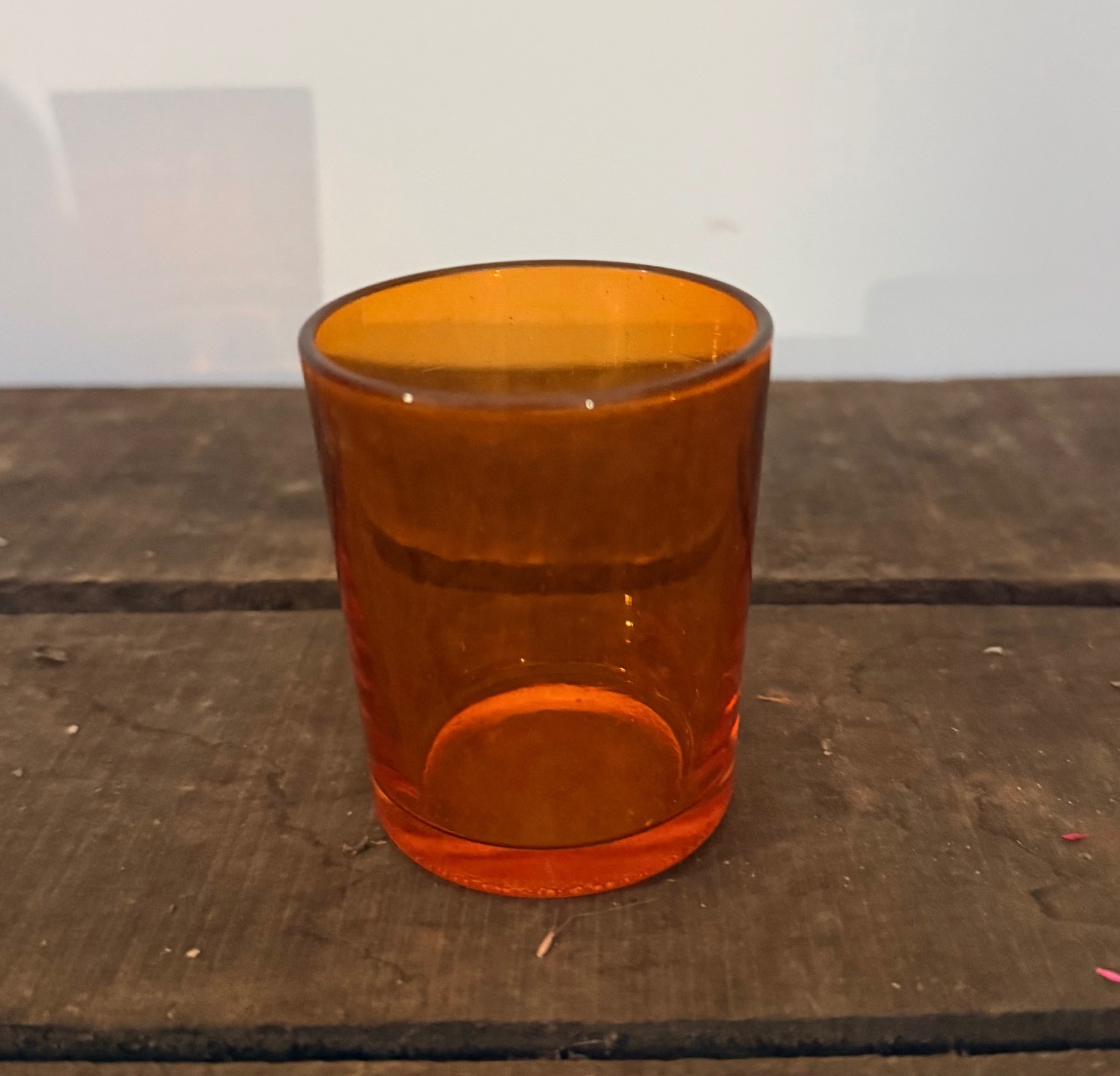 Orange Tea Light