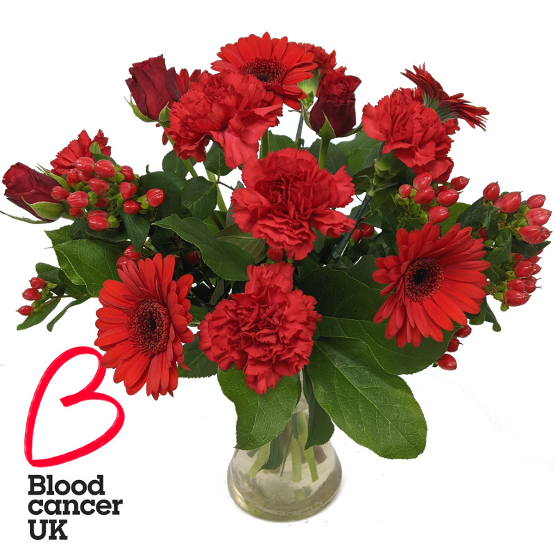 Blood Cancer UK Charity Bouquet image