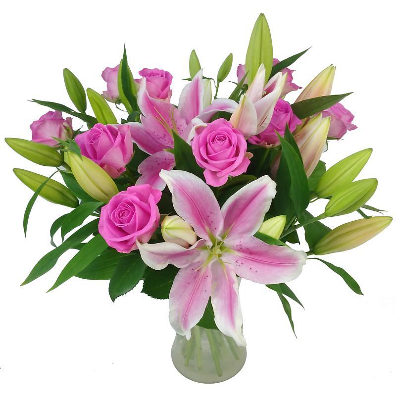 Rose & Lily Bouquet image