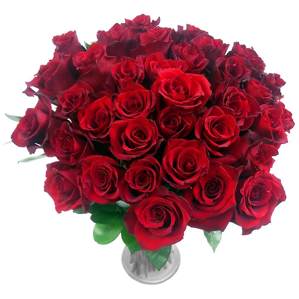 Valentine's Day 36 Red Roses Bouquet