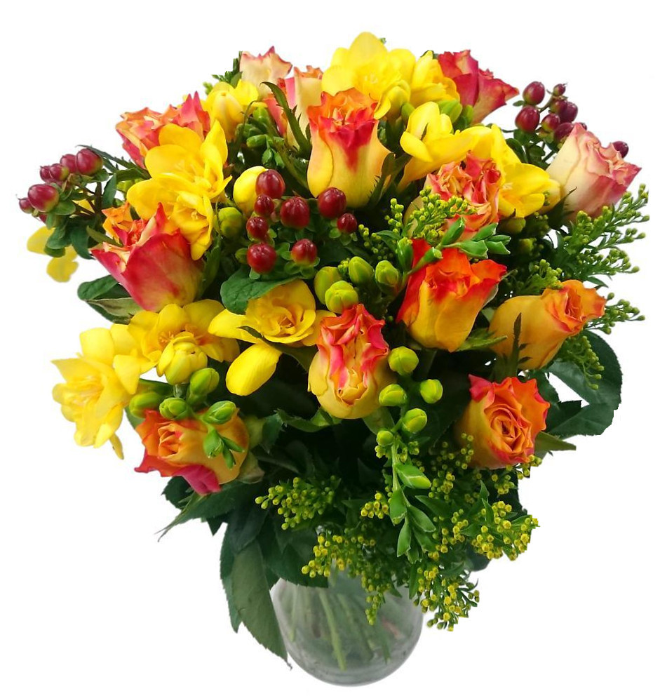 Image of Rose & Freesia