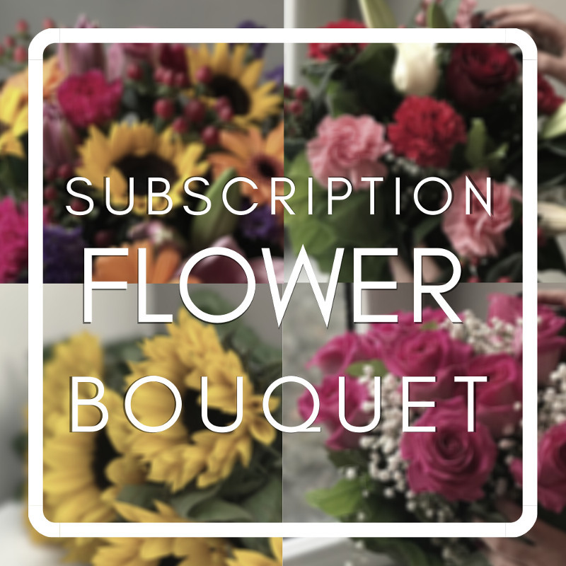 6 Month Gift Subscription Flowers - Birthday
